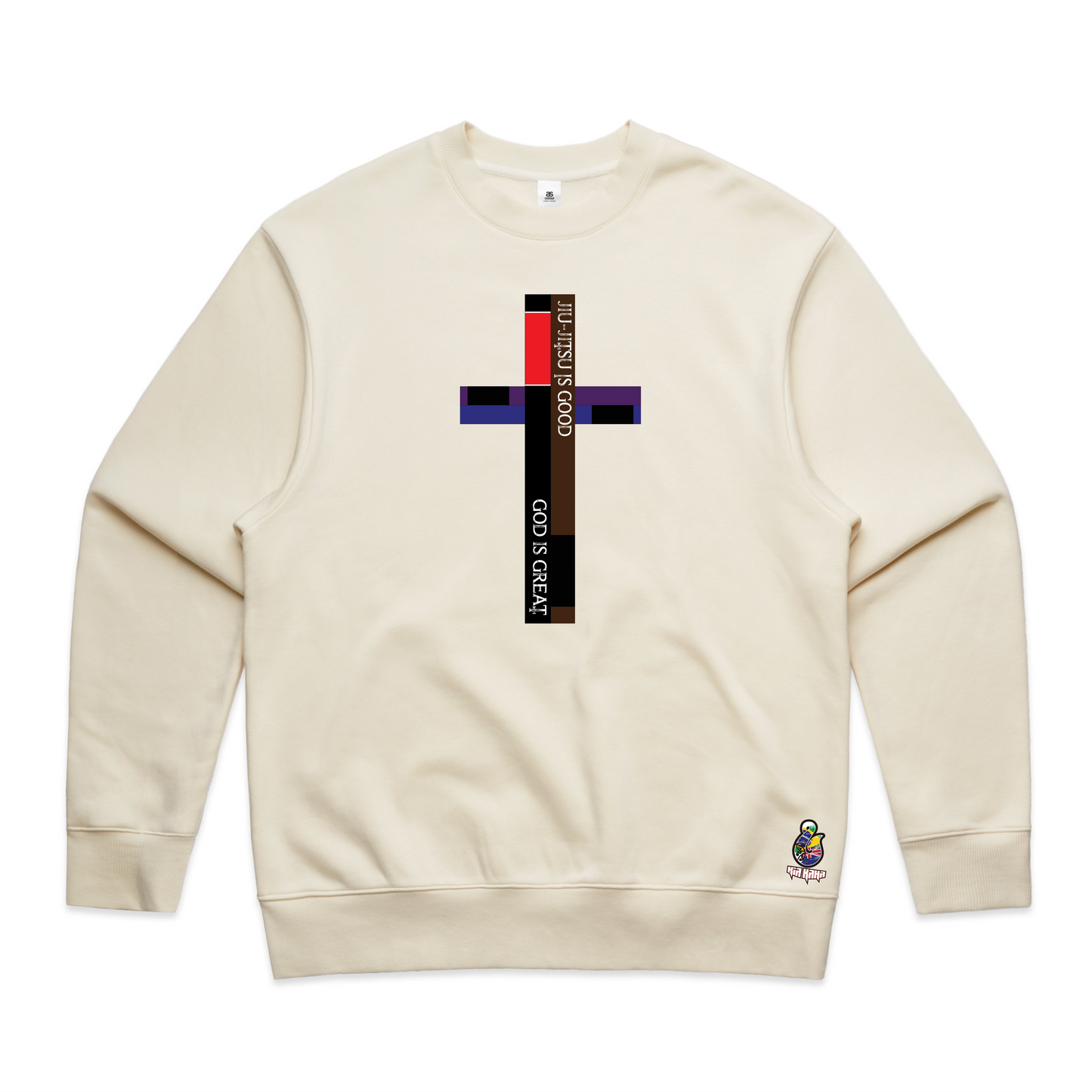 Adults "Jiu-Jitsu is Good, God is Great" Heavy Hoodie & Crew Neck Sweatshirt