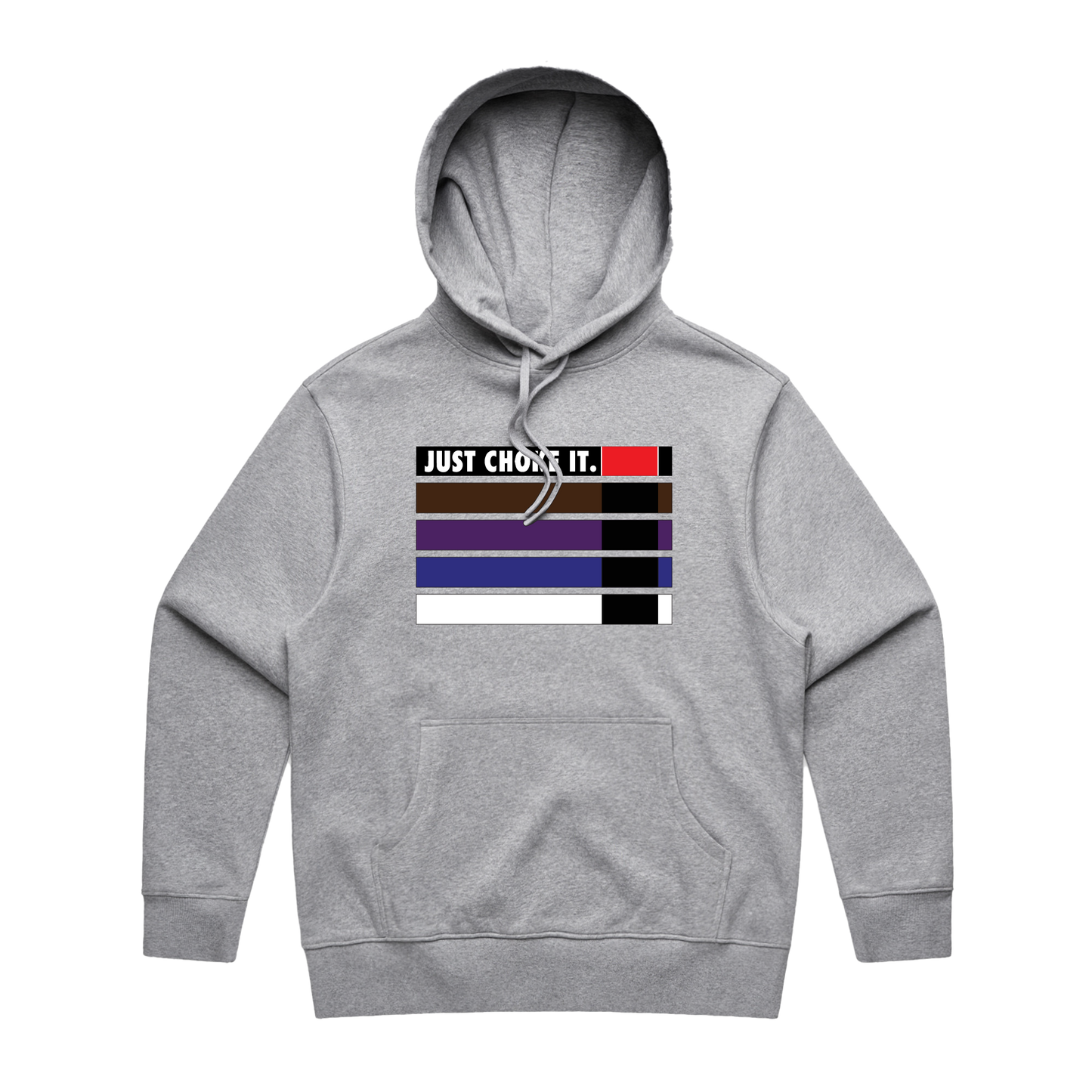 Adults "Just Choke It" BJJ Belts Standard Hoodie