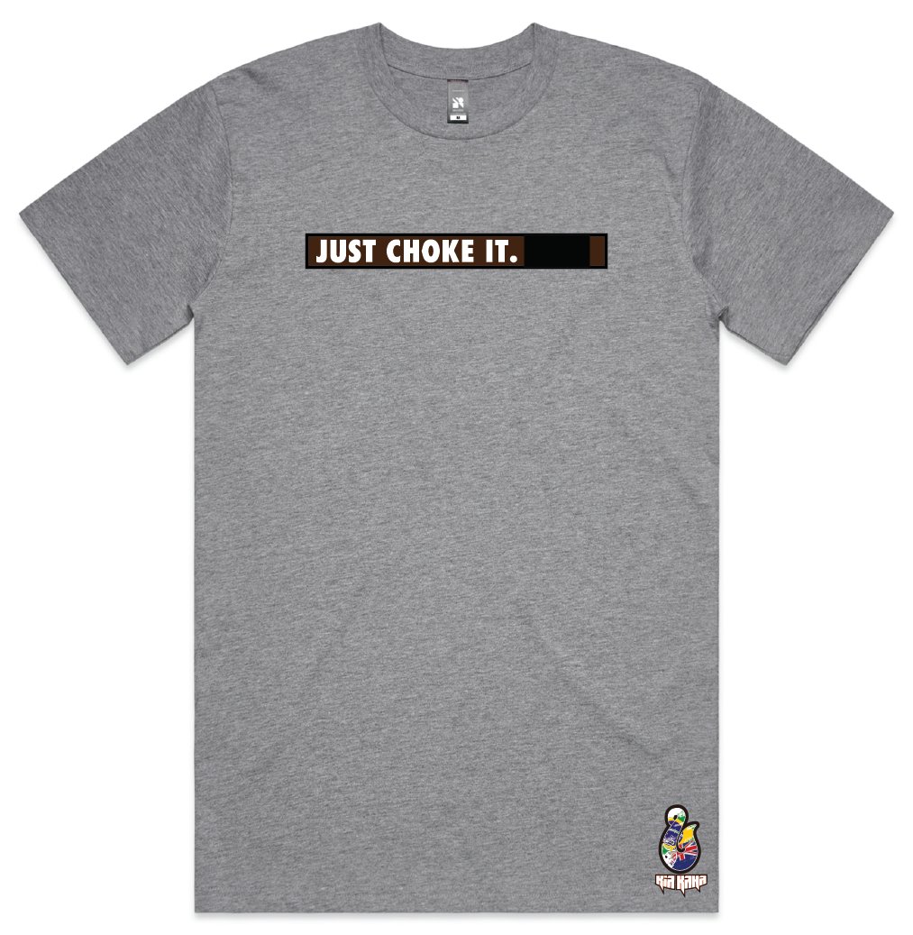 Adults "Just Choke It" BJJ Brown Belt Tee