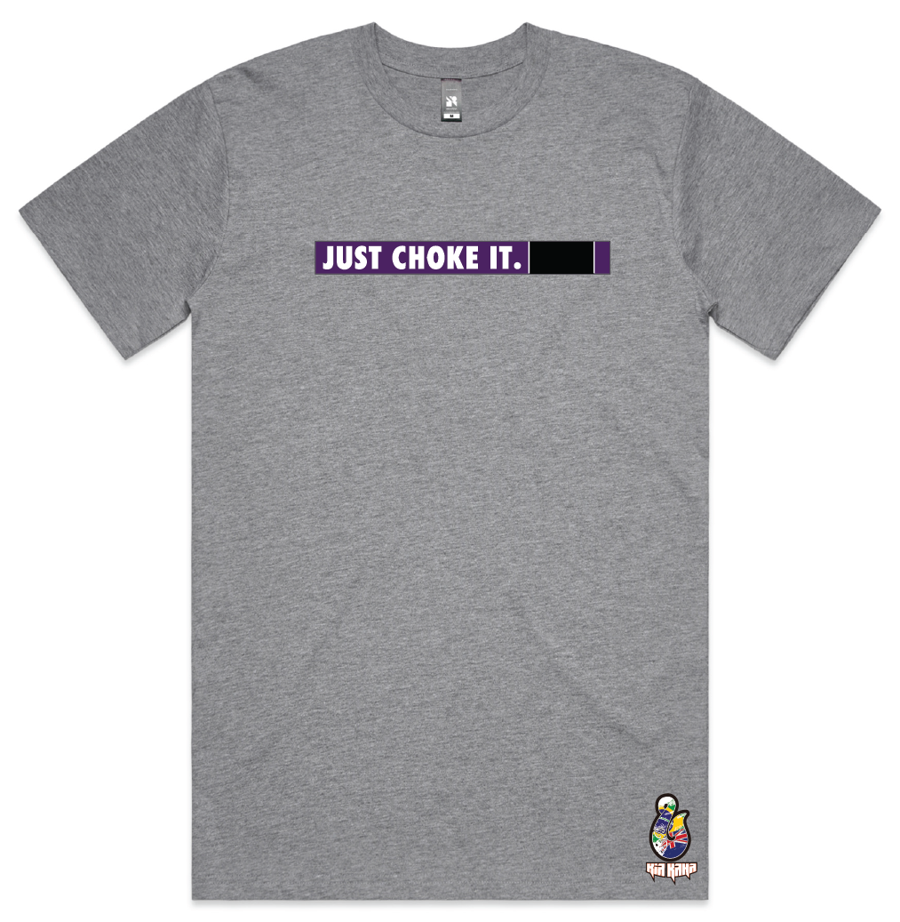 Adults "Just Choke It" BJJ Purple Belt Tee